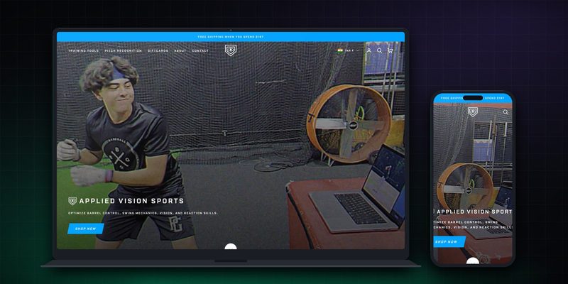 Applied Vision Baseball homepage